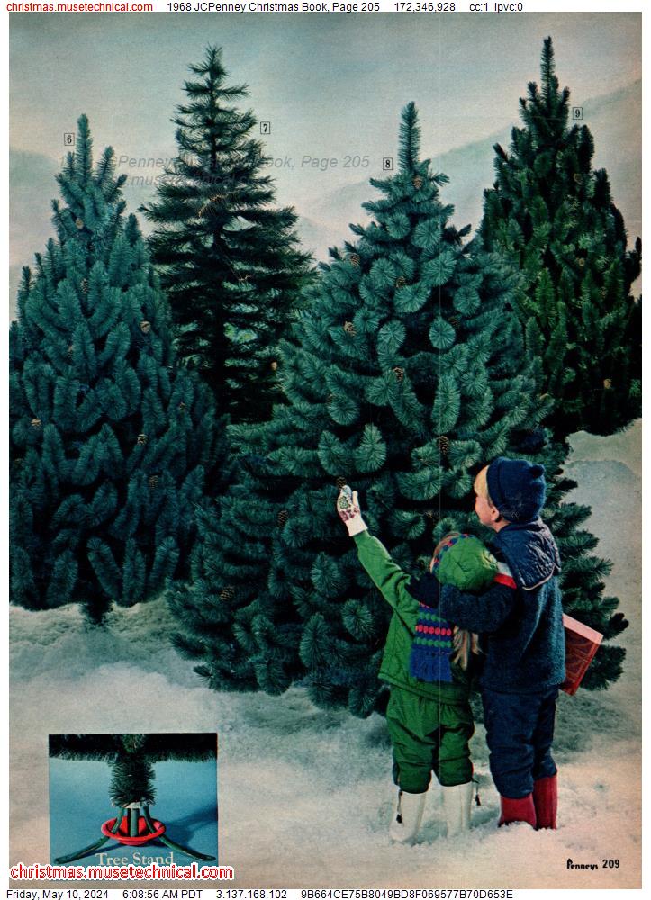 1968 JCPenney Christmas Book, Page 205
