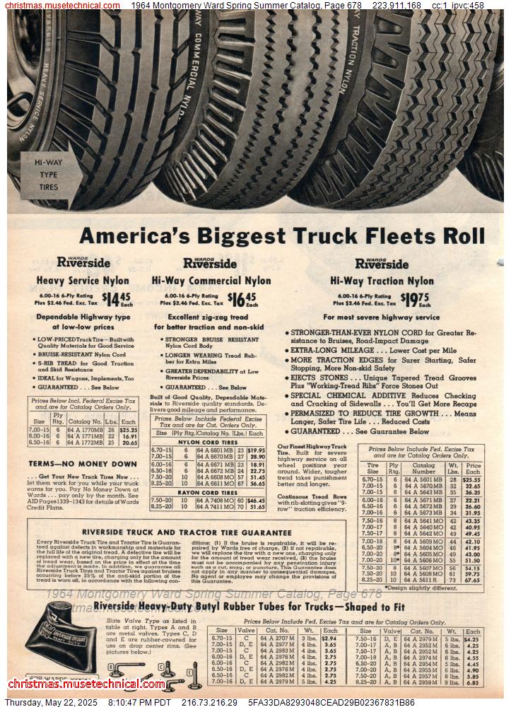 1964 Montgomery Ward Spring Summer Catalog, Page 678