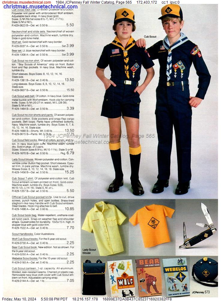 1984 JCPenney Fall Winter Catalog, Page 565