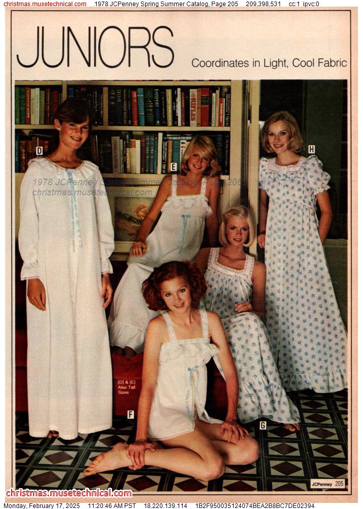 1978 JCPenney Spring Summer Catalog, Page 205