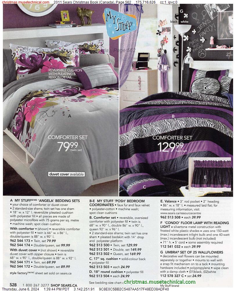 2011 Sears Christmas Book (Canada), Page 562