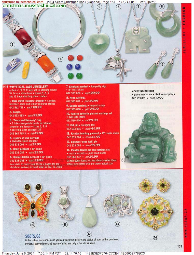 2004 Sears Christmas Book (Canada), Page 163