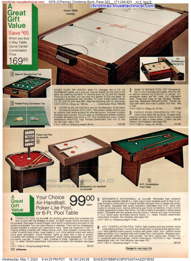1976 JCPenney Christmas Book, Page 322