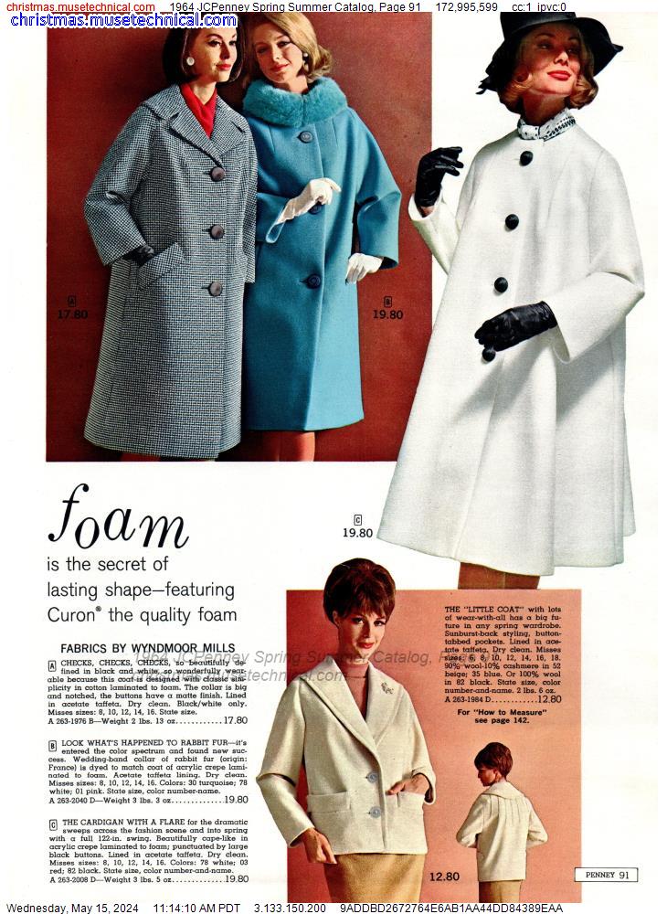 1964 JCPenney Spring Summer Catalog, Page 91