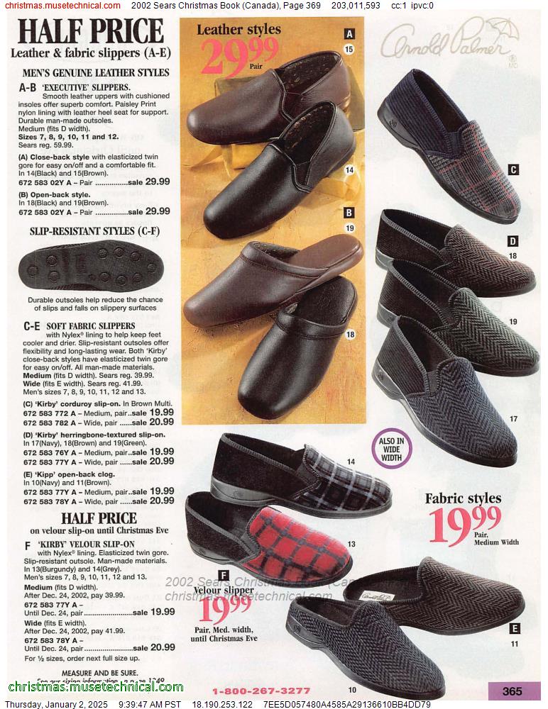 2002 Sears Christmas Book (Canada), Page 369