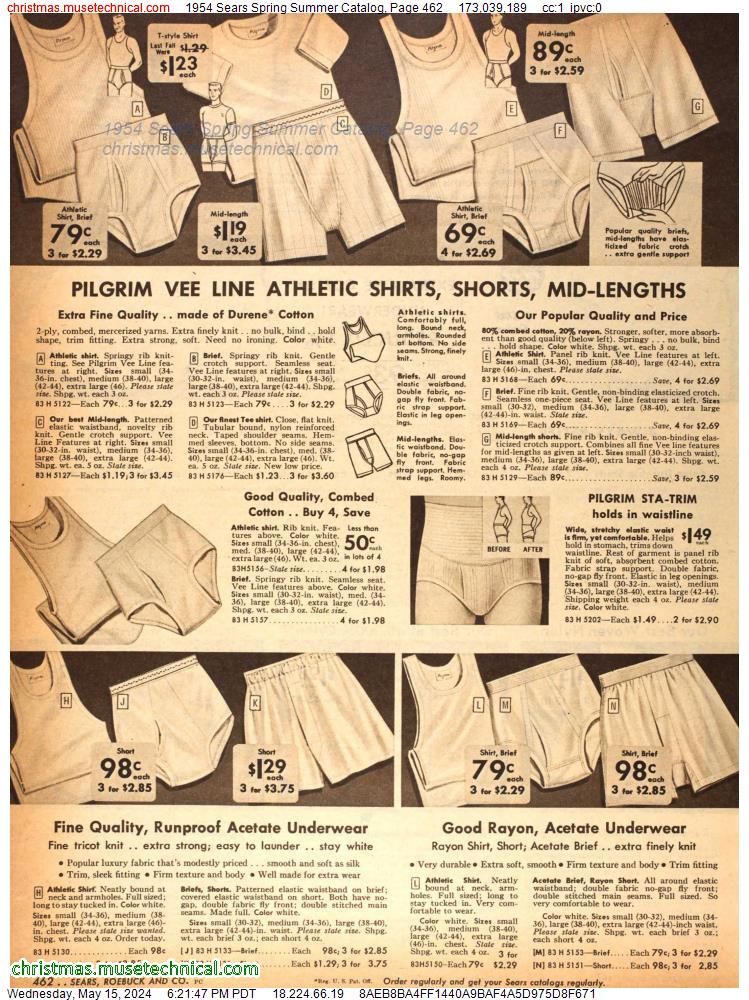 1954 Sears Spring Summer Catalog, Page 462