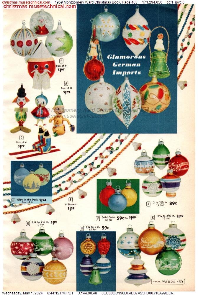 1959 Montgomery Ward Christmas Book, Page 463