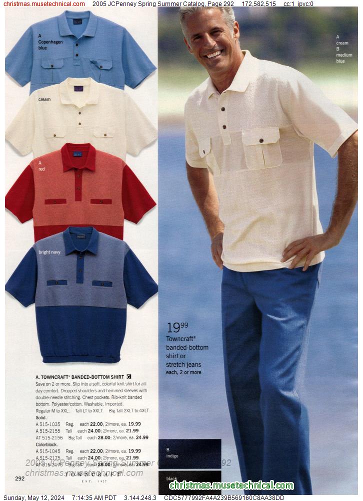2005 JCPenney Spring Summer Catalog, Page 292