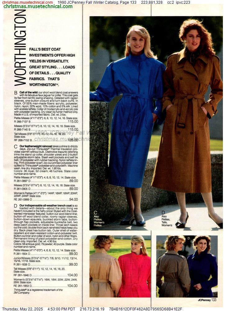 1990 JCPenney Fall Winter Catalog, Page 133