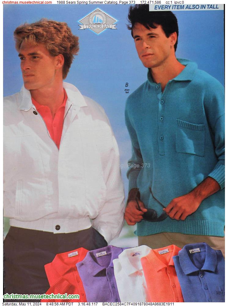 1988 Sears Spring Summer Catalog, Page 373