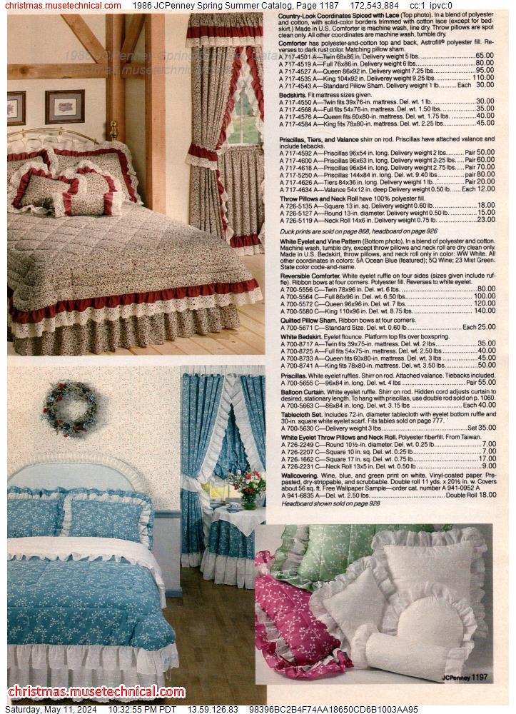 1986 JCPenney Spring Summer Catalog, Page 1187