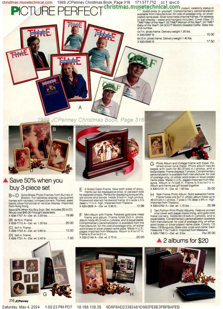 1989 JCPenney Christmas Book, Page 316