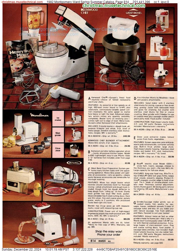 1982 Montgomery Ward Spring Summer Catalog, Page 814