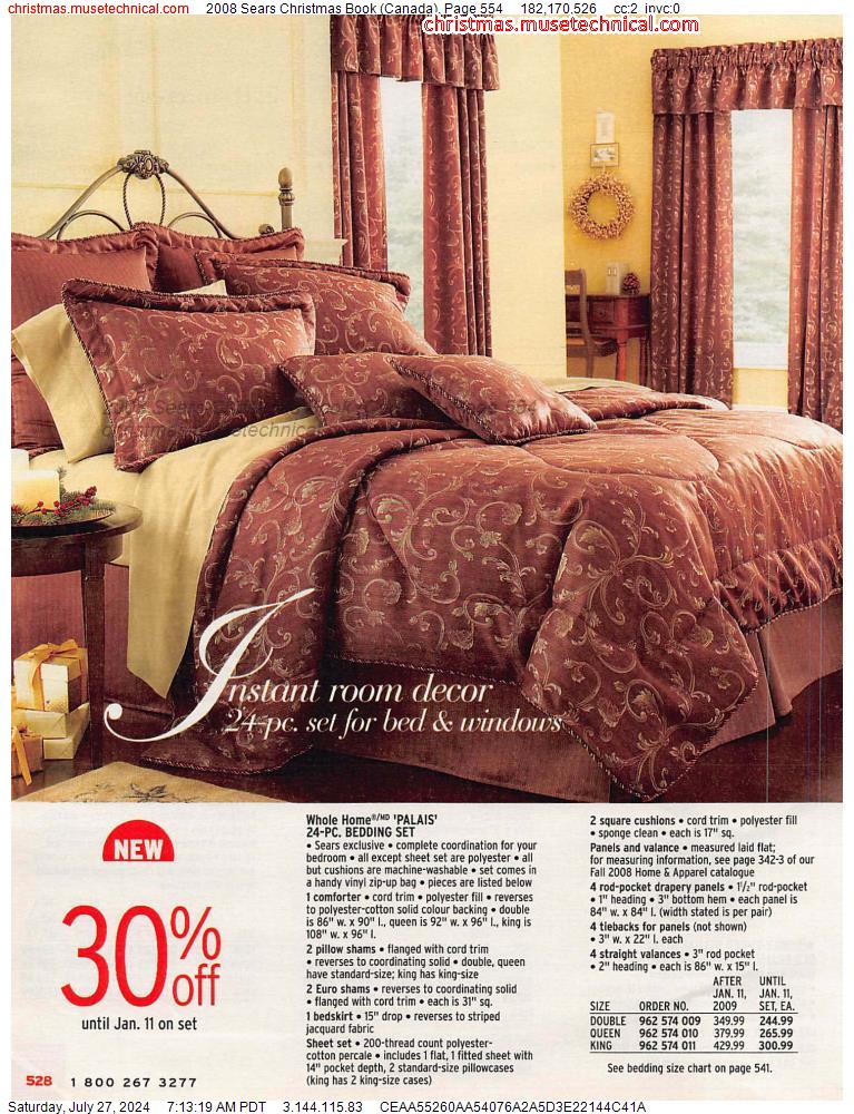 2008 Sears Christmas Book (Canada), Page 554