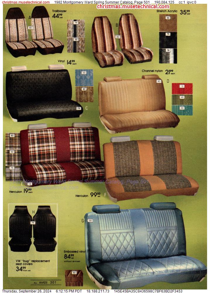 1982 Montgomery Ward Spring Summer Catalog, Page 501