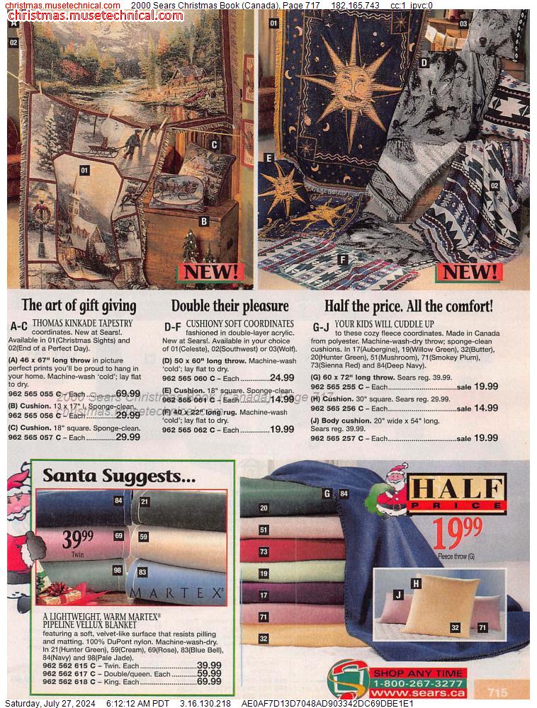 2000 Sears Christmas Book (Canada), Page 717
