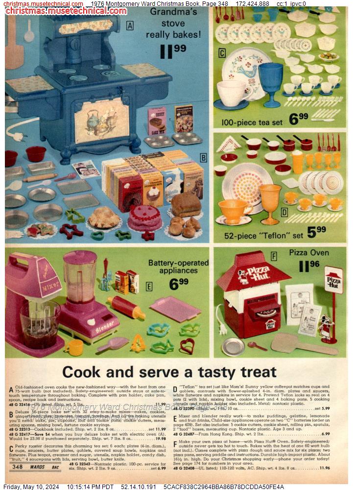 1976 Montgomery Ward Christmas Book, Page 348