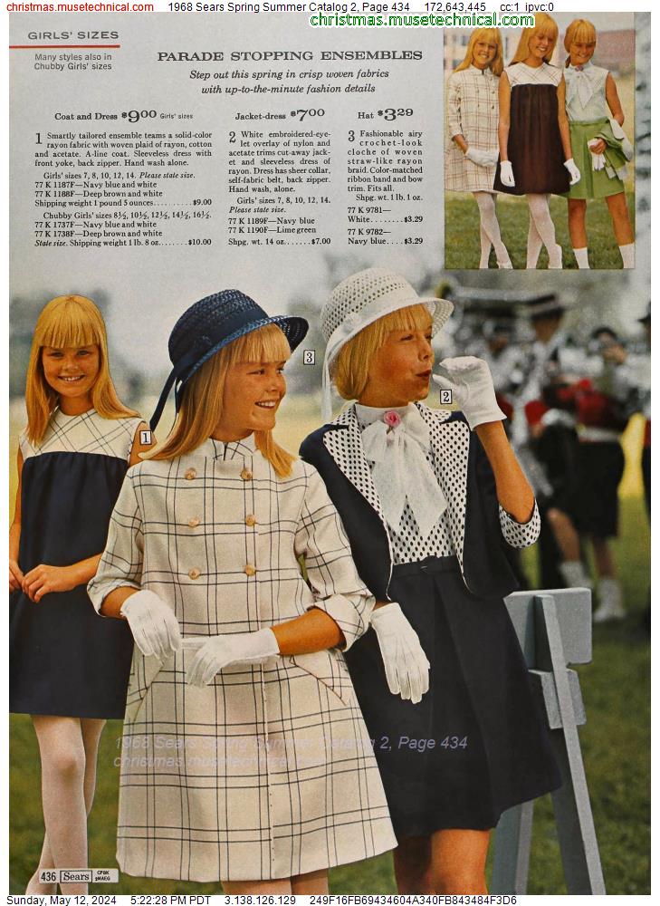 1968 Sears Spring Summer Catalog 2, Page 434