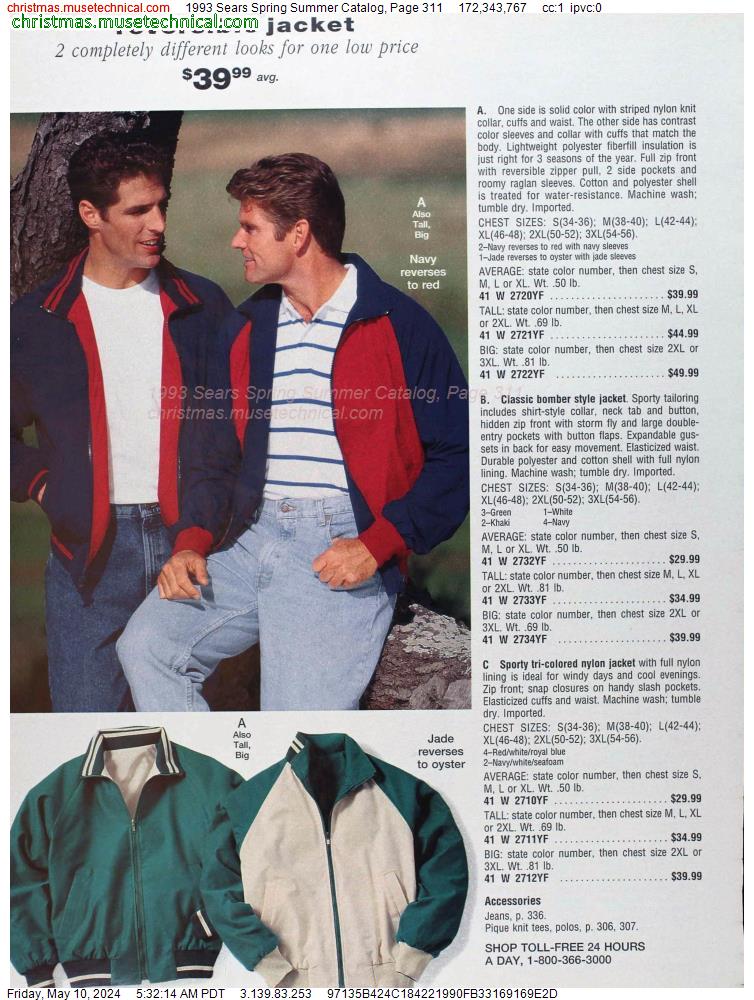 1993 Sears Spring Summer Catalog, Page 311