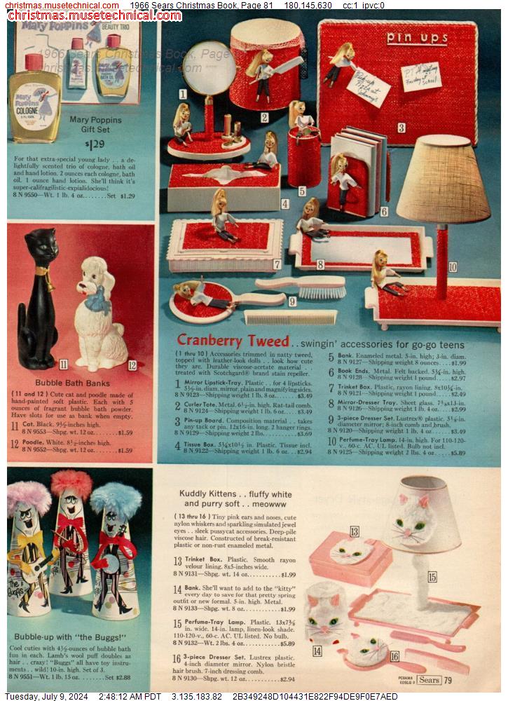 1966 Sears Christmas Book, Page 81