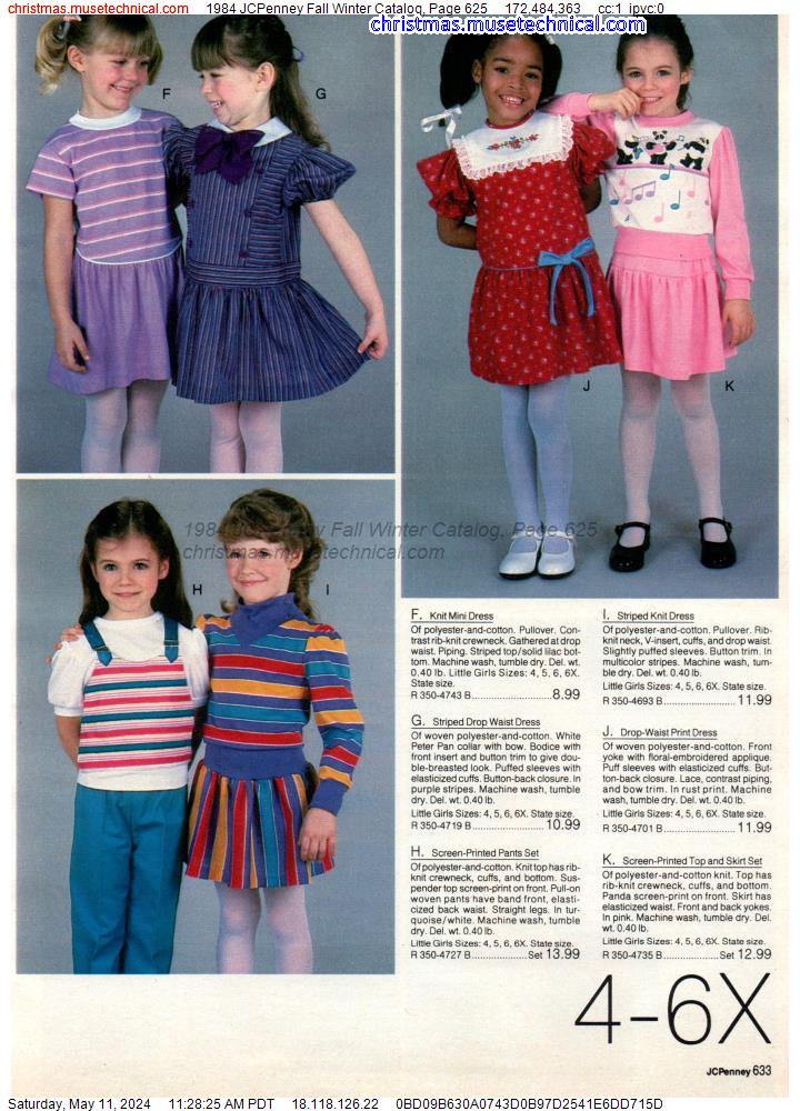 1984 JCPenney Fall Winter Catalog, Page 625