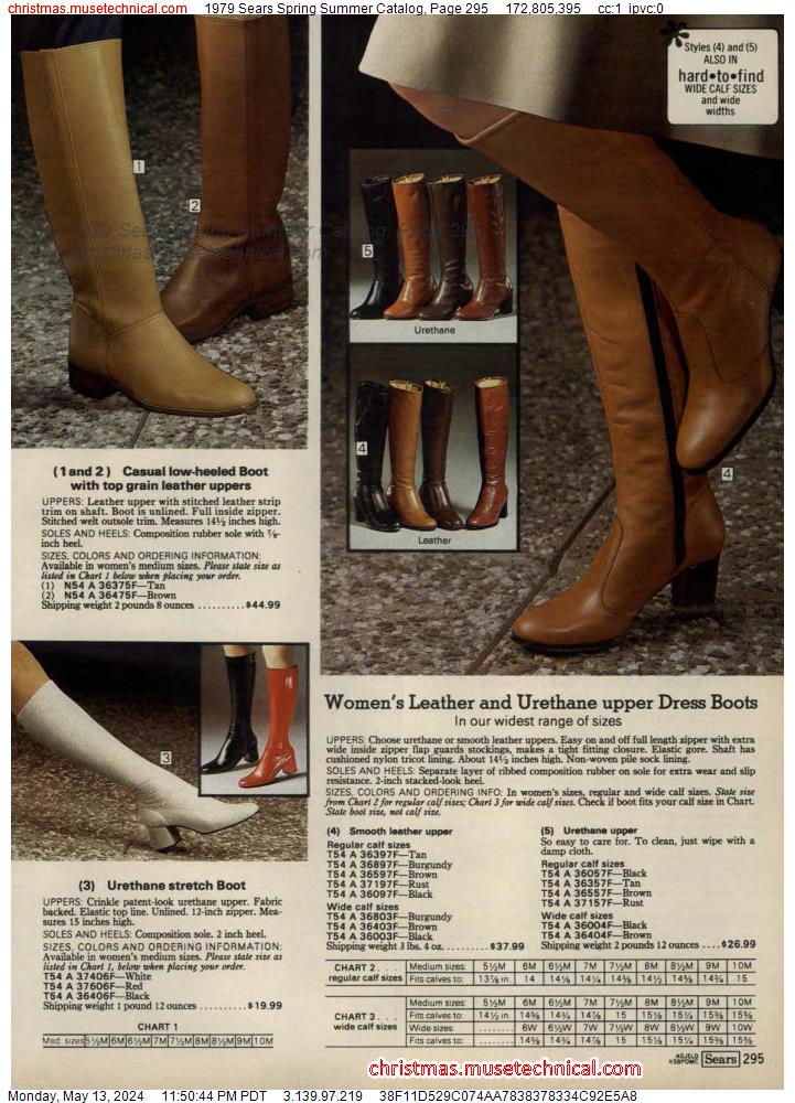 1979 Sears Spring Summer Catalog, Page 295