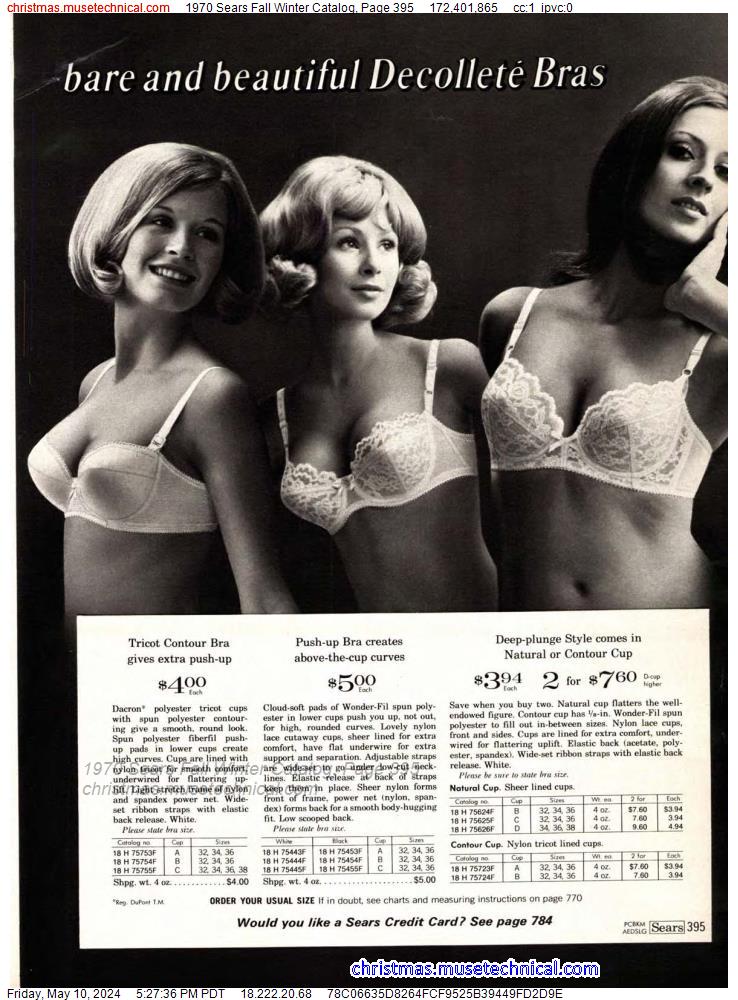 1970 Sears Fall Winter Catalog, Page 395