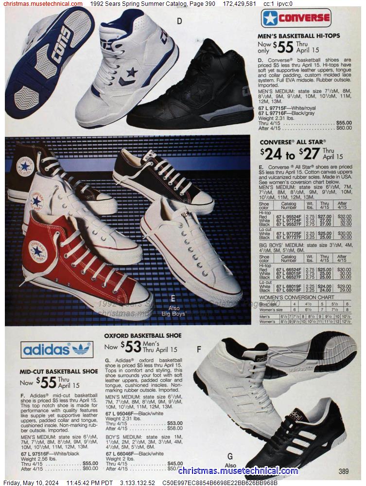 1992 Sears Spring Summer Catalog, Page 390
