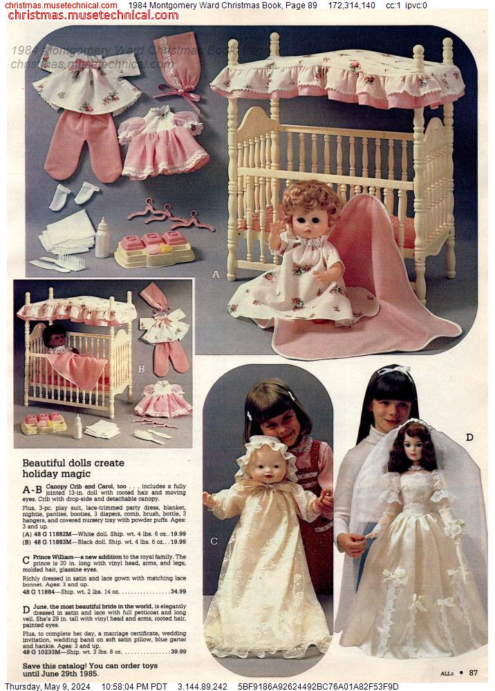 1984 Montgomery Ward Christmas Book, Page 89