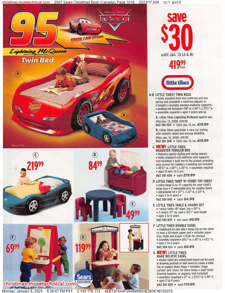 2007 Sears Christmas Book (Canada), Page 1018