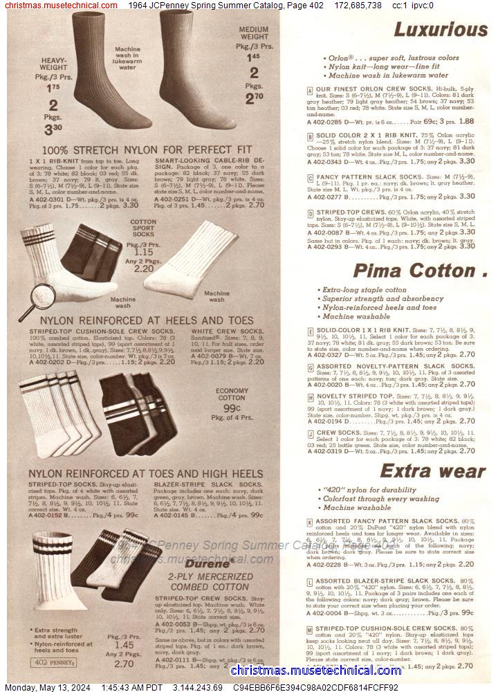 1964 JCPenney Spring Summer Catalog, Page 402