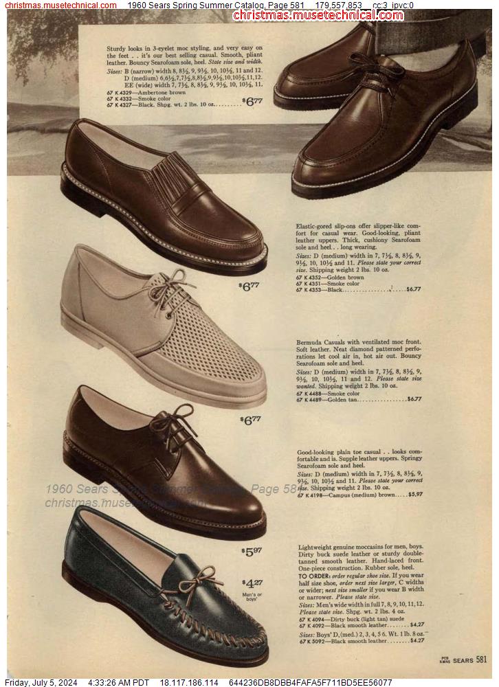 1960 Sears Spring Summer Catalog, Page 581