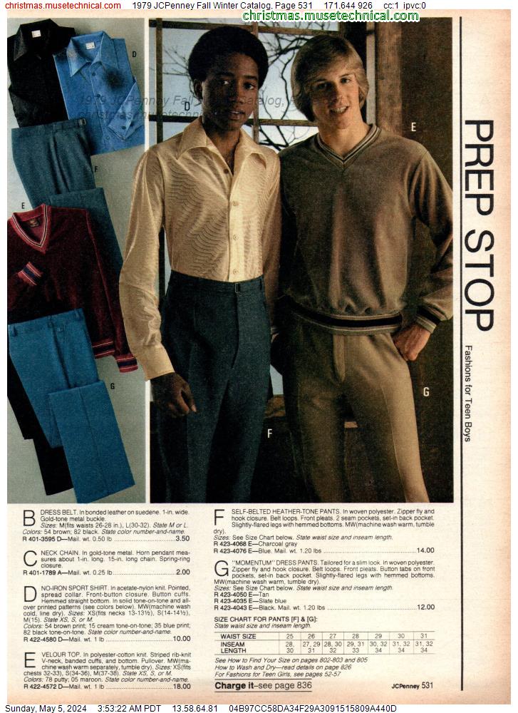 1979 JCPenney Fall Winter Catalog, Page 531