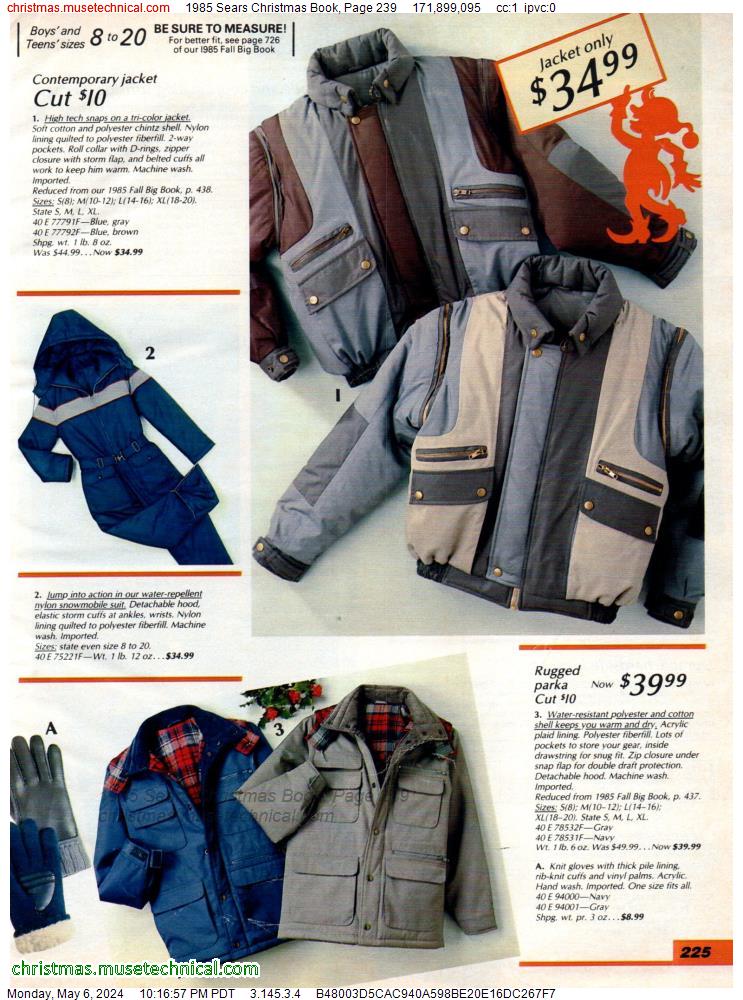 1985 Sears Christmas Book, Page 239
