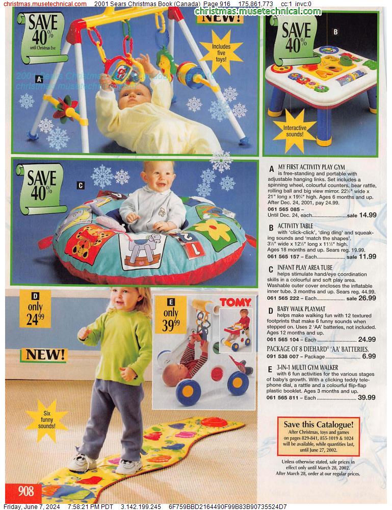 2001 Sears Christmas Book (Canada), Page 916