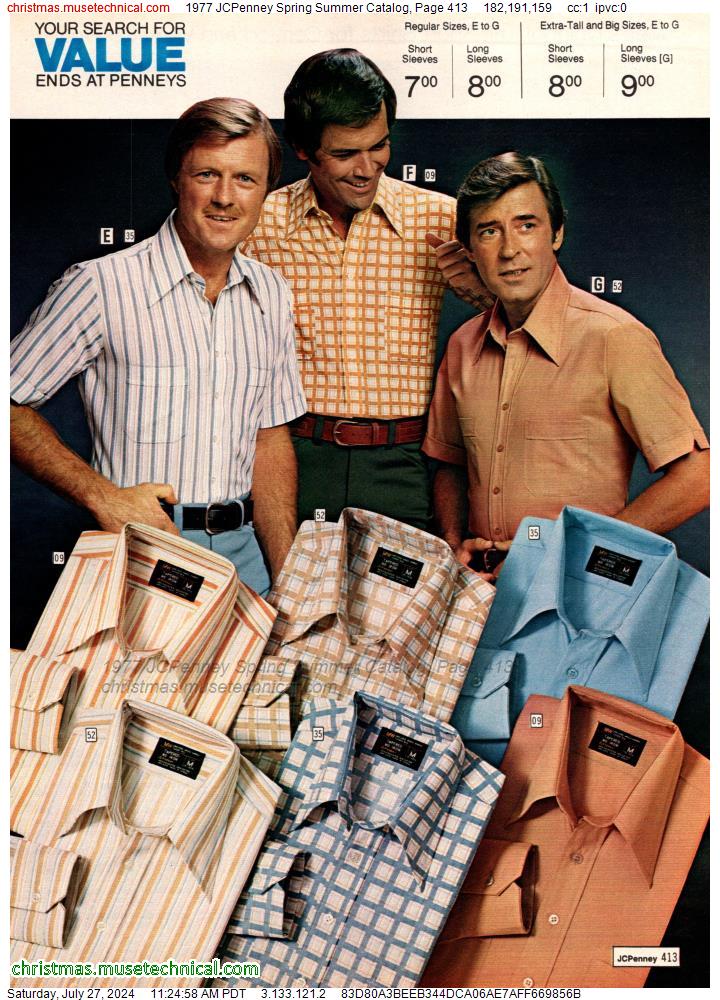 1977 JCPenney Spring Summer Catalog, Page 413