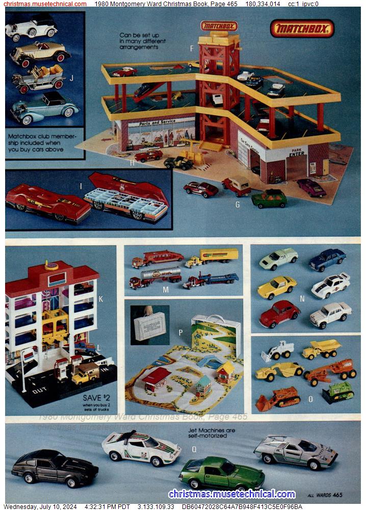 1980 Montgomery Ward Christmas Book, Page 465