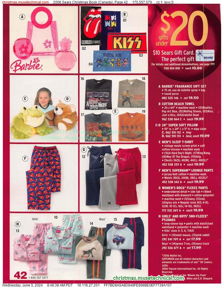 2006 Sears Christmas Book (Canada), Page 42