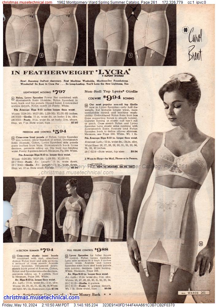1962 Montgomery Ward Spring Summer Catalog, Page 261