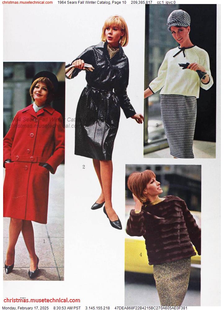 1964 Sears Fall Winter Catalog, Page 10