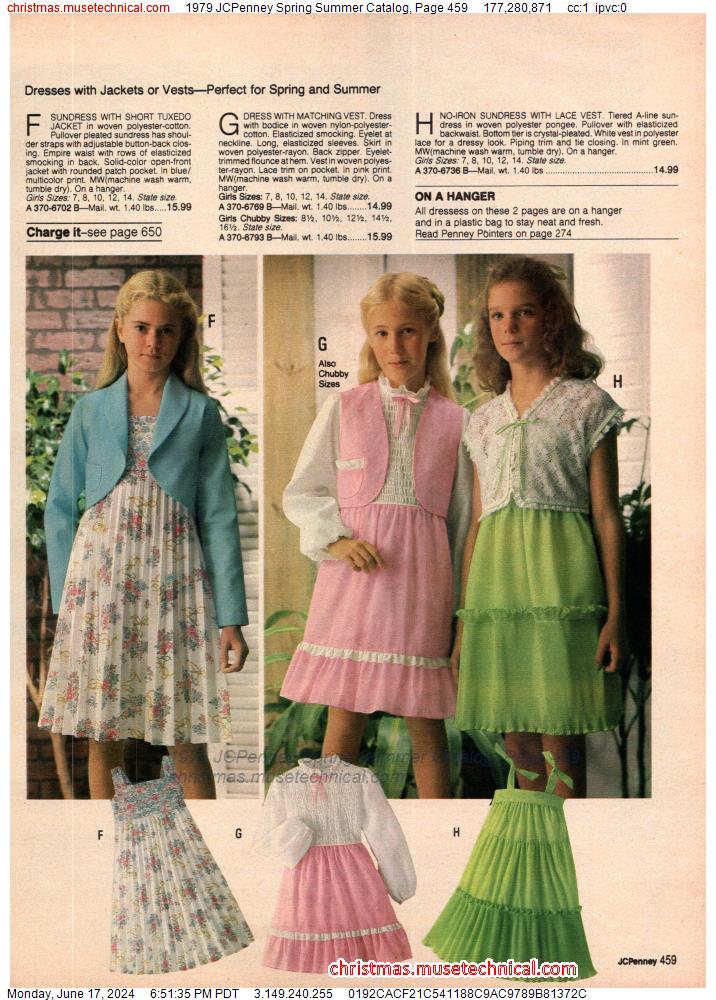 1979 JCPenney Spring Summer Catalog, Page 459