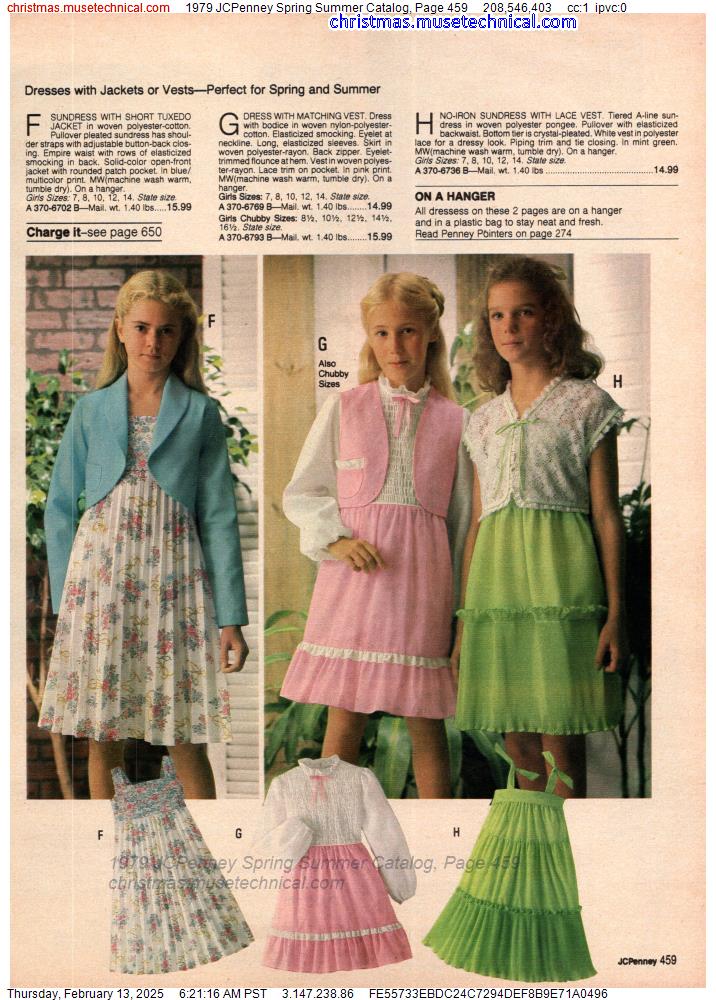 1979 JCPenney Spring Summer Catalog, Page 459