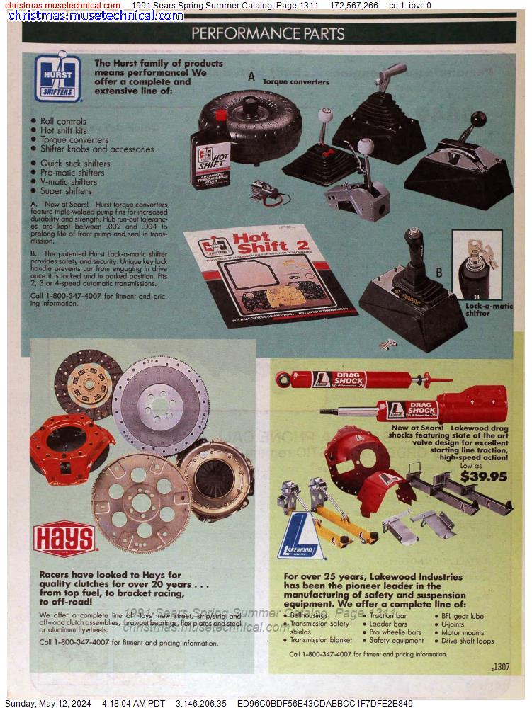 1991 Sears Spring Summer Catalog, Page 1311