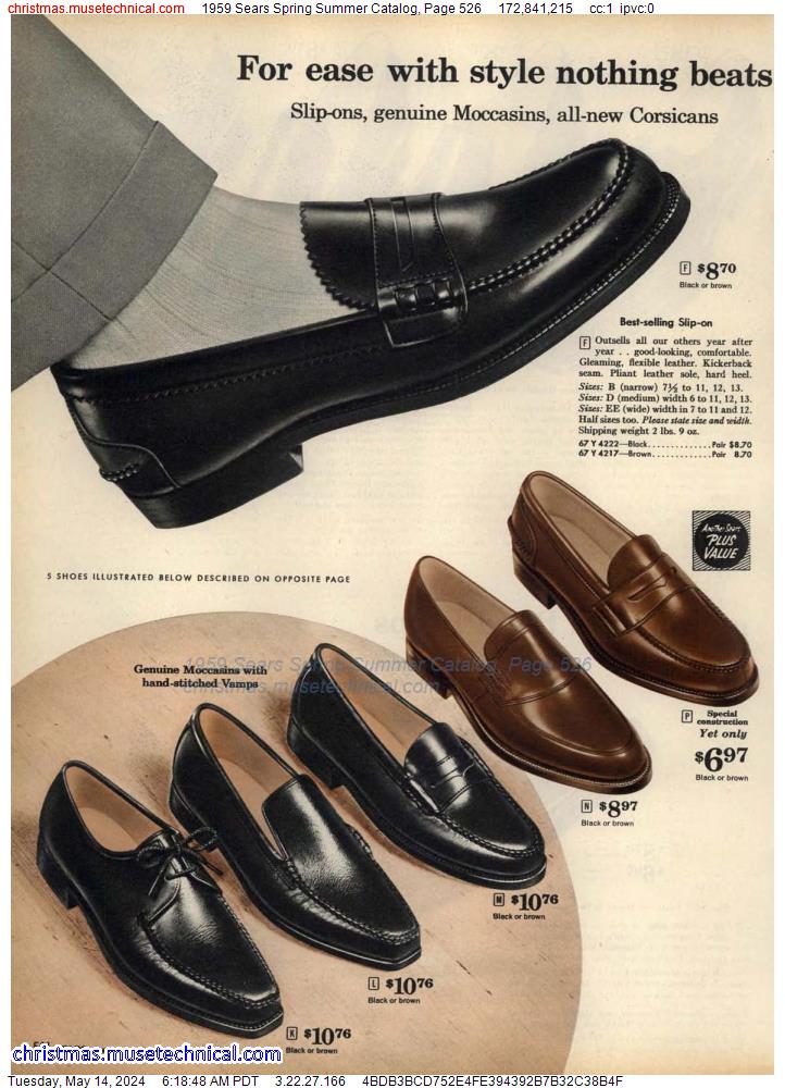 1959 Sears Spring Summer Catalog, Page 526