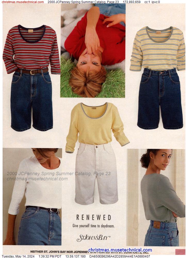 2000 JCPenney Spring Summer Catalog, Page 23
