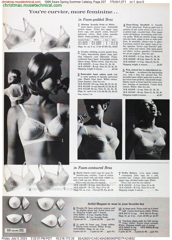 1966 Sears Spring Summer Catalog, Page 207