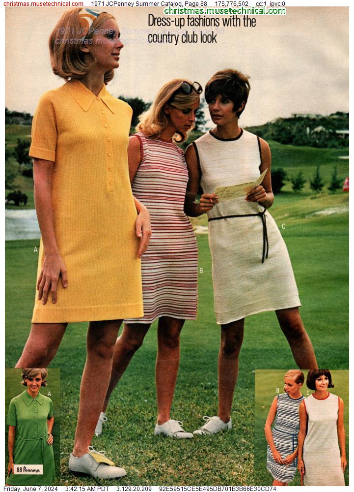 1971 JCPenney Summer Catalog, Page 88
