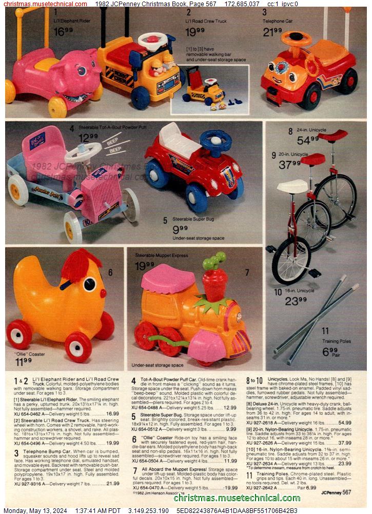 1982 JCPenney Christmas Book, Page 567