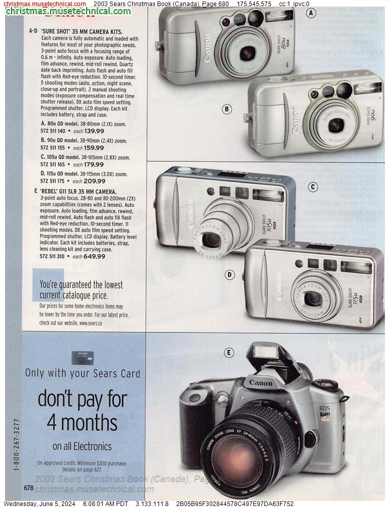 2003 Sears Christmas Book (Canada), Page 680