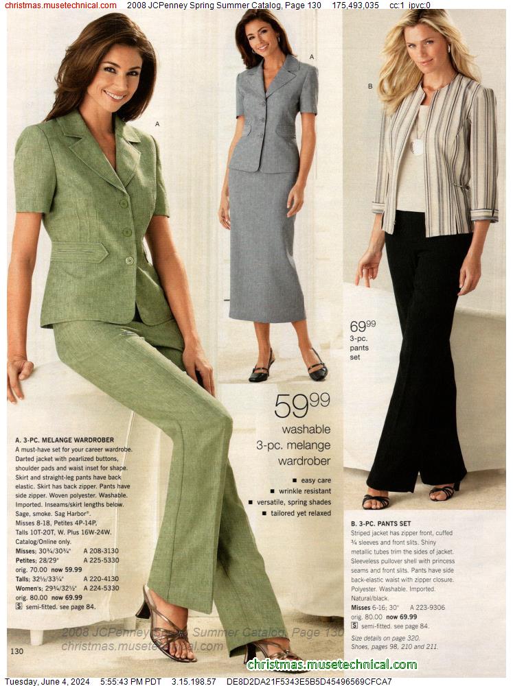 2008 JCPenney Spring Summer Catalog, Page 130